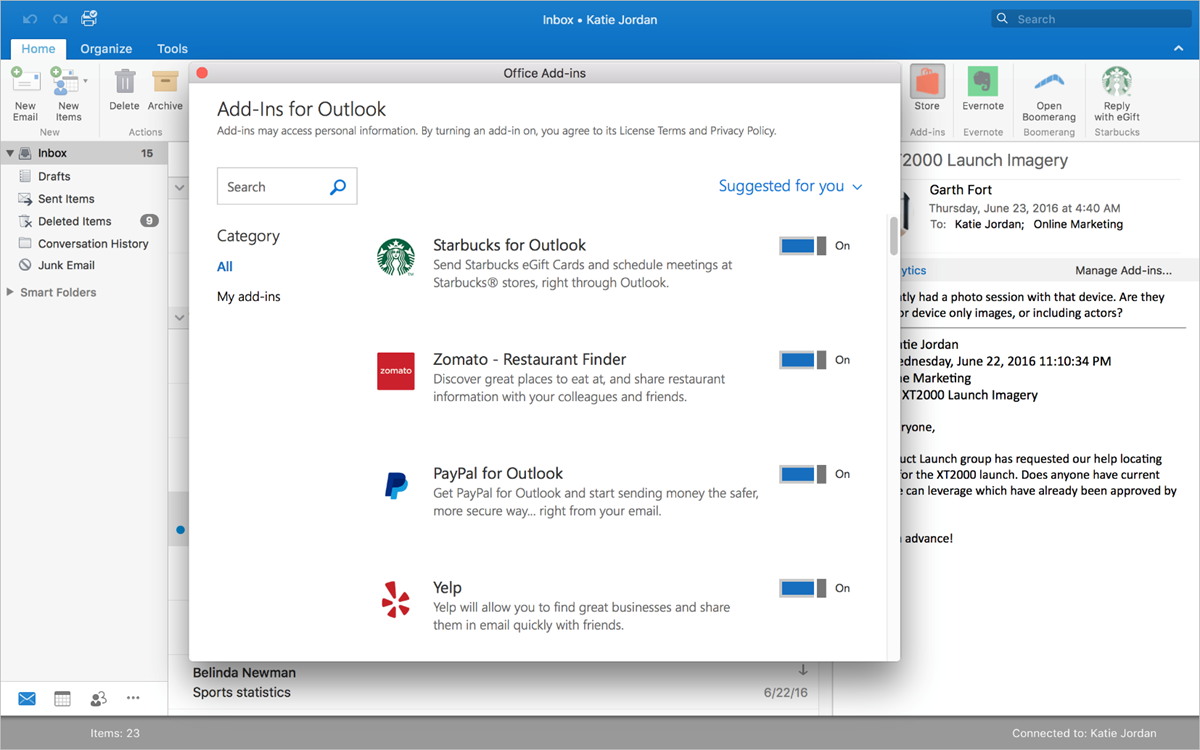 Outlook for mac 2016 download